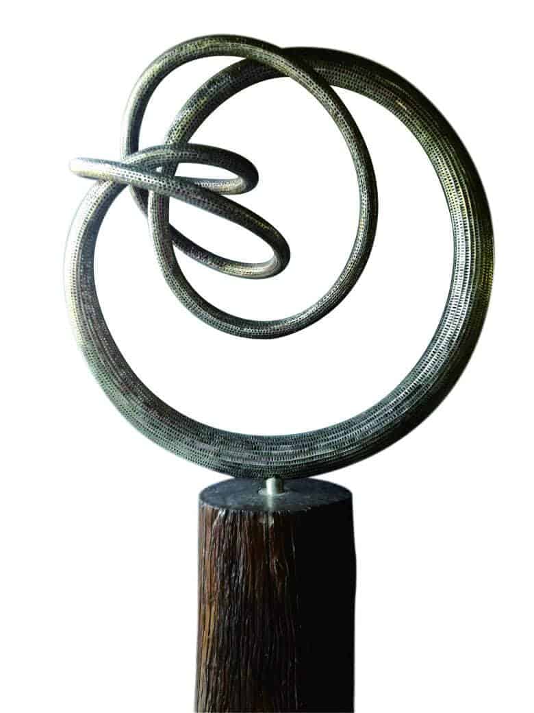 Grace Stainless Steel Spherical Sculpture