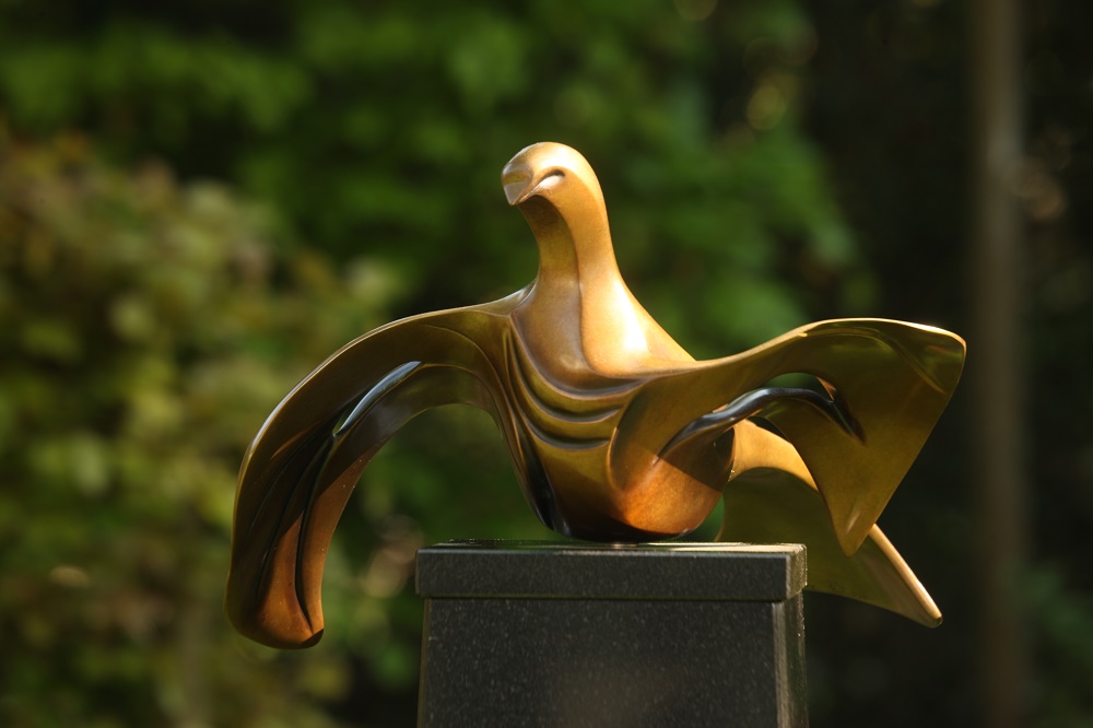 Bronze Bird Public Sculpture