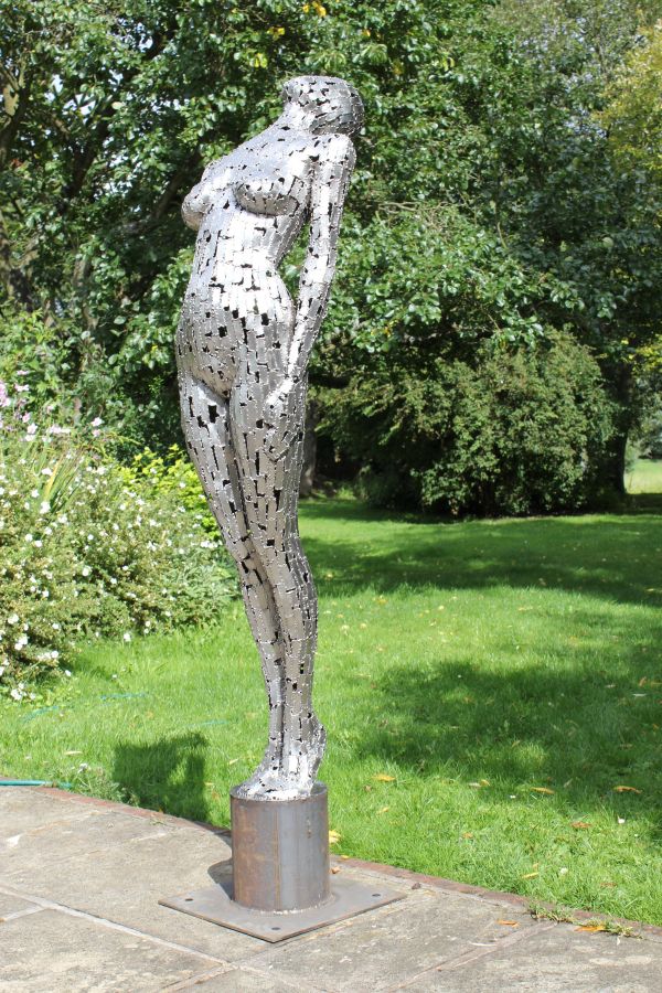 Stainless Steel Figure Sculpture