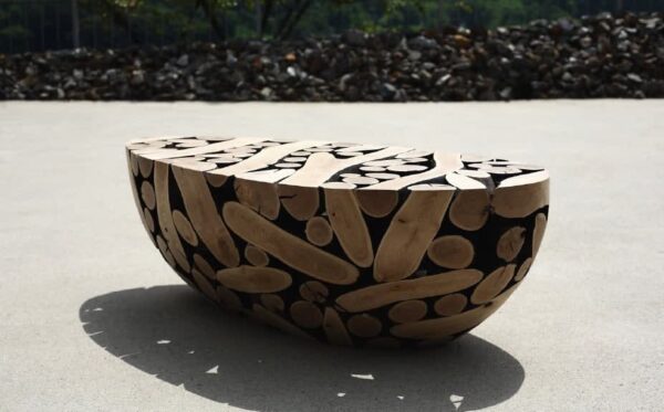 'TREE LOG SCULPTURES'
