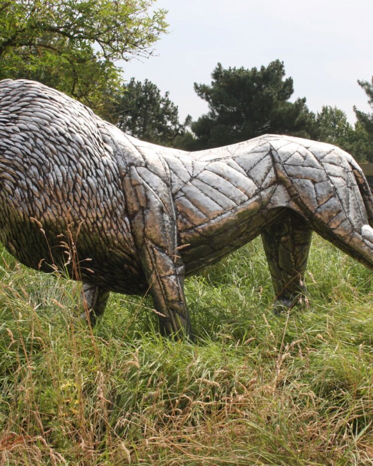 'LION GARDEN SCULPTURE'