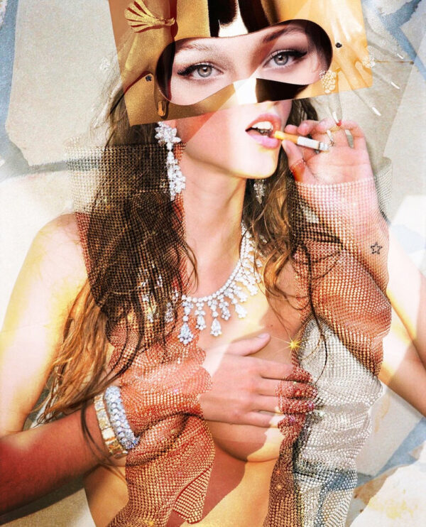 'DRIPPING IN GOLD'