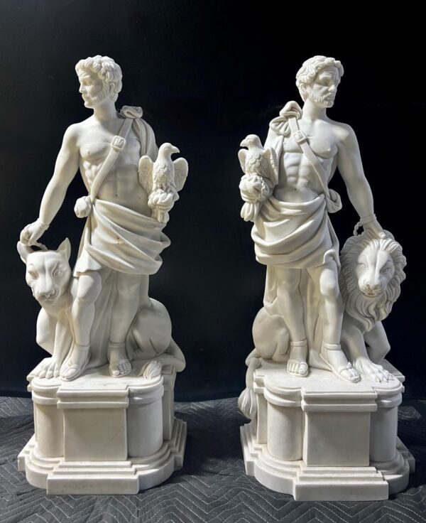 'ROMAN WITH DOG'