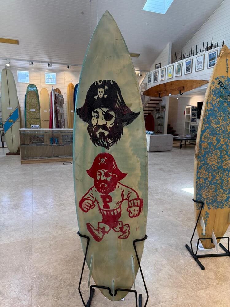 Bromely Surfboard 21 BACK Bromley Surfboard Pirates