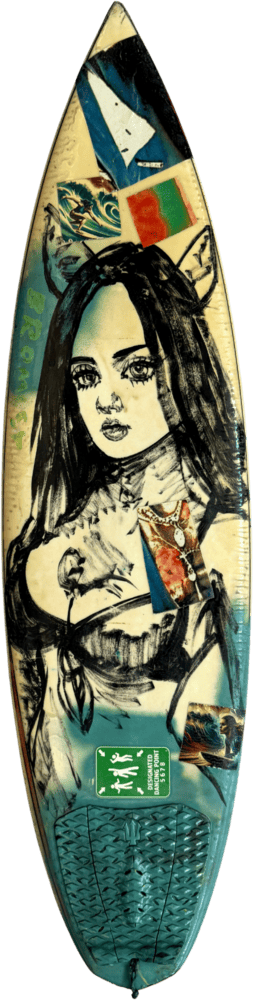 Bromley Surfboard girls with bikini