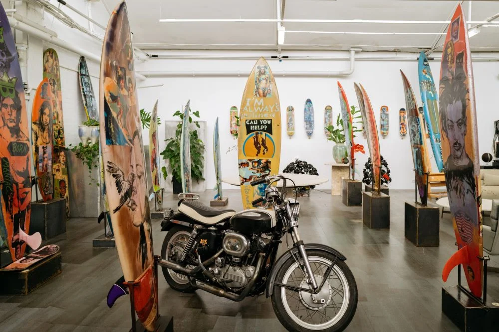 Custom Made Surfboard by David Bromley